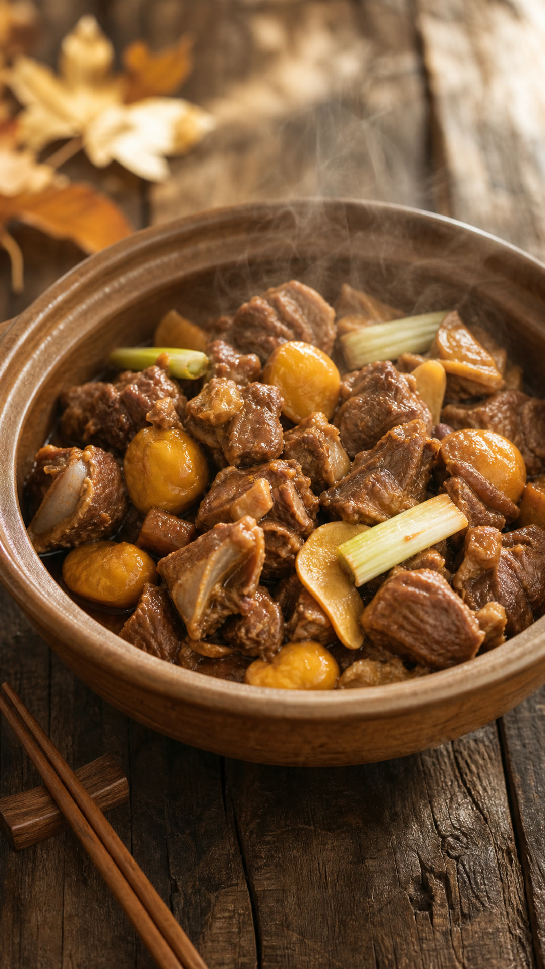 Braised Lamb with Chestnuts
